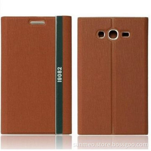 Cover flip leather case for i9082 i9080, flexible, comfortable waterproof, perfectly fits the shape